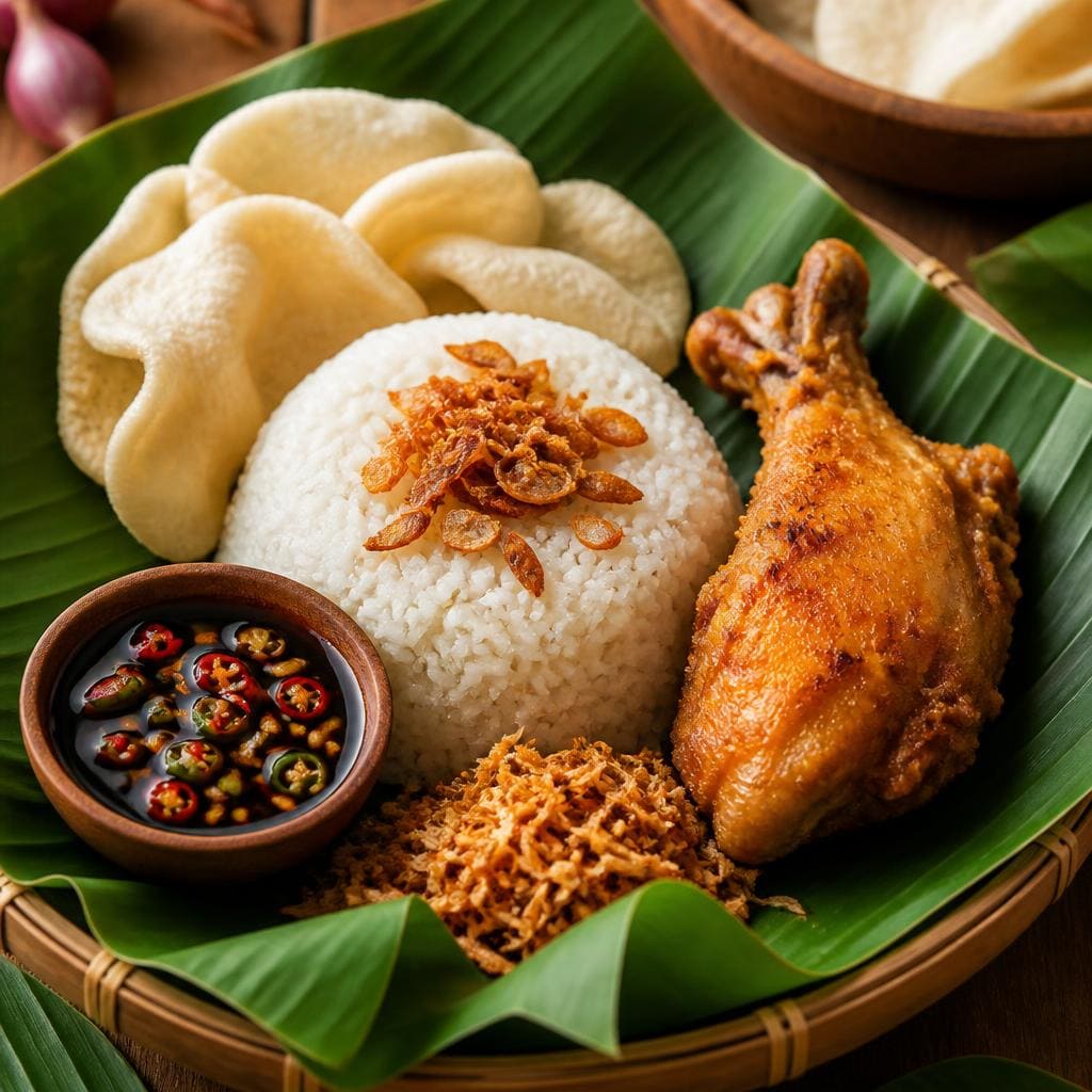 Nasi Uduk dari Sate Khas Senayan